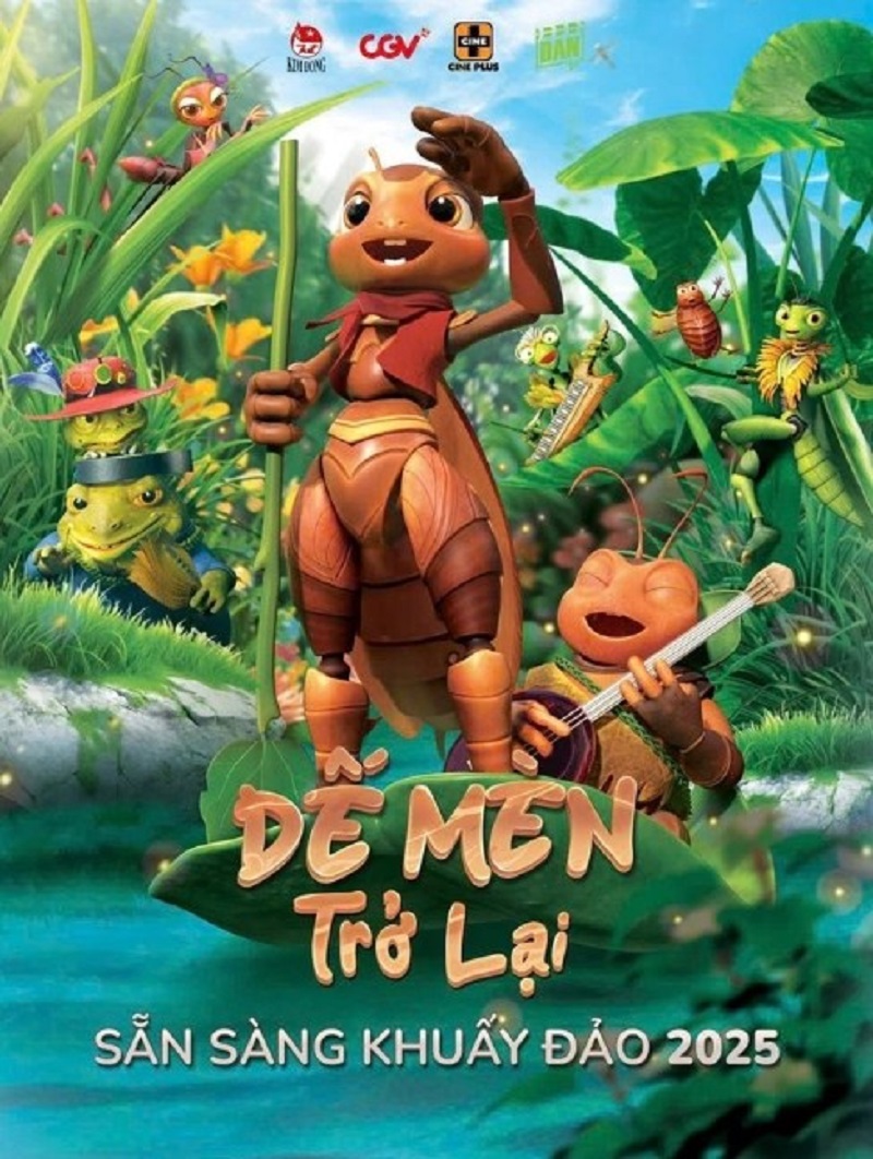 Ra mắt phim hoạt hình 3D “Dế Mèn: Cuộc Phiêu Lưu Tới Xóm Lầy Lội” – Hồi sinh một biểu tượng văn học bằng ngôn ngữ điện ảnh hiện đại